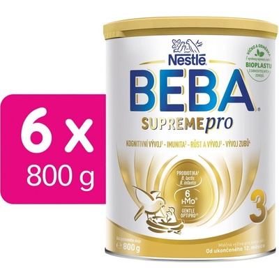 BEBA SUPREMEpro 3 6 HMO 6 x 800 g