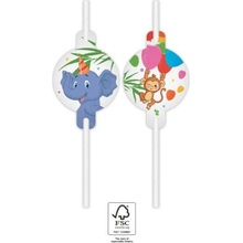 Procos Slamky s motívom Jungle Balloons 4 ks