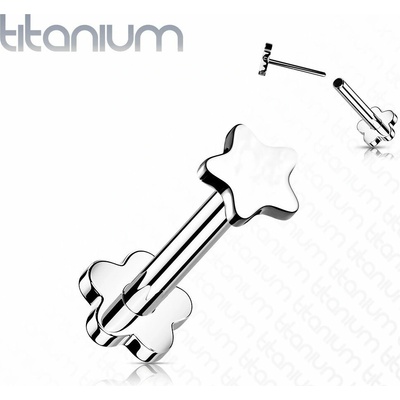 S4U PUSH IN piercing do brady / ucha TITAN 1,2 x 8 mm TIT1173-1208