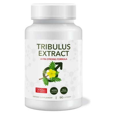 Tribulus Extract Ultra Strong Formula капсули за сила, издръжливост, либидо - 90 капсули