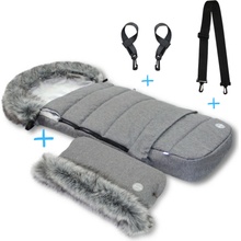 JOMK Northern Combi Grey + Rukávnik JOMK Northern Extra Grey + popruhy