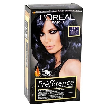L'Oréal Préférence Féria P12 intenzívna čiernomodrá
