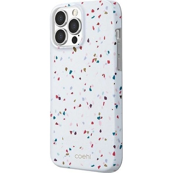 Uniq Калъф UNIQ Coehl Terrazzo, за iPhone 13 Pro Max 6.7"", натурално бял (Uni000556-0)