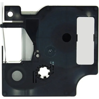 Compatible Съвместима лента с Dymo 18440, 9mm x 5, 5m черен печат / зелен фон, винил (18440)