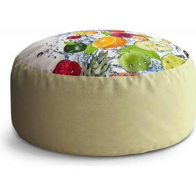 Sablio Taburet Circle Ovoce: 40x50 cm