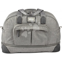 Beaba taška Amsterdam II Expandable Travel Changing Bag Heather Grey 2 veľkosti sivá