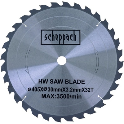 Scheppach pilový kotouč TCT 405 x 30 x 3,2 mm / 32 z. (pro model HS 410)