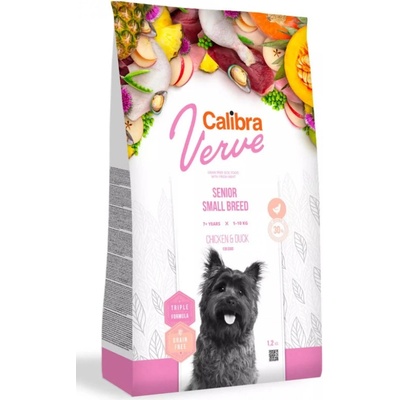 Calibra Dog Verve Grain Free Senior Small Chicken & Duck 7,2 kg