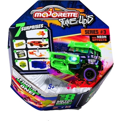 Majorette Метална количка Majorette - Неон, със 7 изненади (212051015)