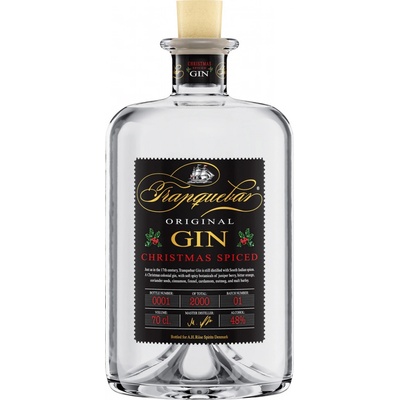 Tranquebar Christmas Gin 48% 0,7 l (čistá fľaša)