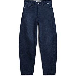 Armedangels Дамски дънки ARMEDANGELS Women's Baarly High Waist Barrel Jeans - Fluid Ink - размер 36⁠-38 (111-2147-0113)