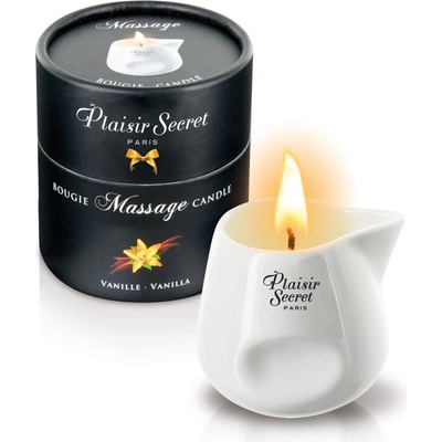 Plaisirs Secrets Massage Candle Vanilla 80 ml