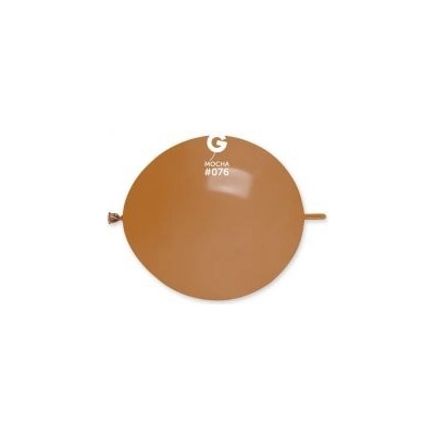 Gemar #076 Balónek spojovací 33 cm 13 mocha bal