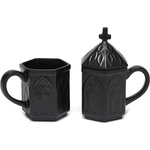 KILLSTAR чаша (комплект от 2 бр. ) KILLSTAR - Cathedra Stacking - Black - KSRA012169