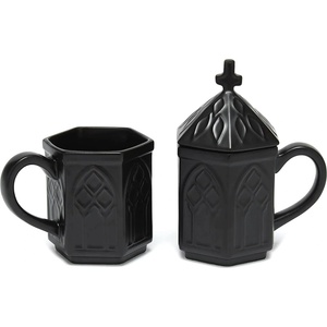 KILLSTAR чаша (комплект от 2 бр. ) KILLSTAR - Cathedra Stacking - Black - KSRA012169