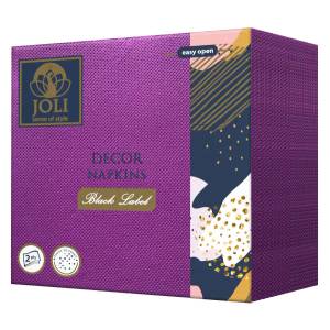 Joli Луксозни салфетки серия Decor Napkins - Black Label (jo55-09)