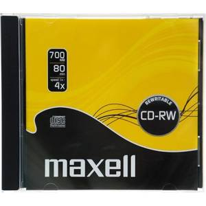 Maxell Презаписваеми CD MAXELL 700Mb 1-4x 624860.40. TW (624860.40.TW)