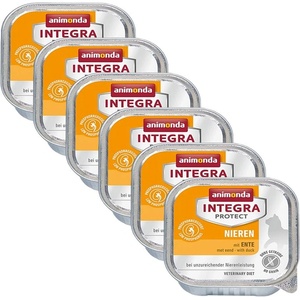 Animonda Integra Protect Cat Нирки - патица 6 x 100 г