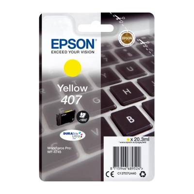 Epson Глава за Epson WorkForce Pro WF-4745DTWF - Ink - /407/ / C13T07U440 - Yellow - PN C13T07U440 (C13T07U440)