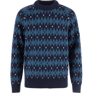Fjällräven Övik Jacquard Knit M Размер: L / Цвят: син