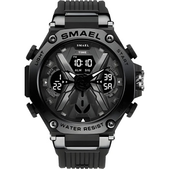 SMAEL Часовник smael pe-29446 - Черен kp29446