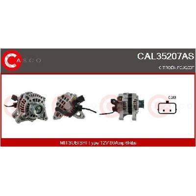 Generátor CASCO CAL35207AS