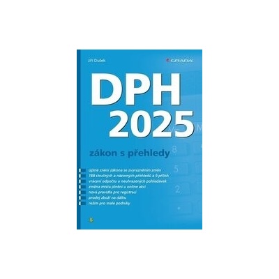 DPH 2025 - zákon s přehledy - Jiří Dušek