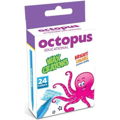 Octopus voskovky 24 ks