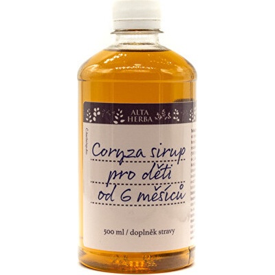 Alta Herba Coryza sirup pro děti od šesti měsíců 500 ml