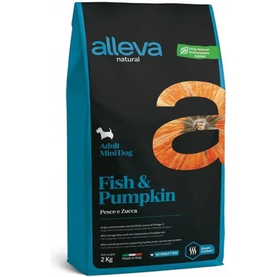 Alleva Natural Adult Mini Fish & Pumpkin 12 Kg