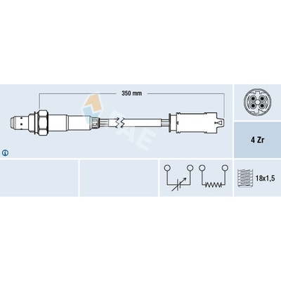 Lambda sonda FAE 77368