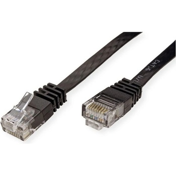 Valueline Пач кабел Value 21.99. 0961, UTP, CAT 6, 1m, черен (21.99.0961)