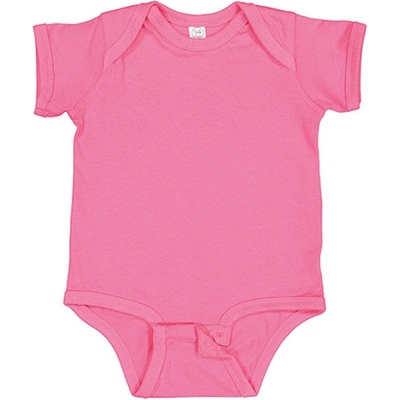 Rabbit Skins Dojčenské body s krátkym rukávom EU Hot Pink Monate