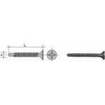 Uncanny Brand Self-tapping phosphated screw 3.5*45mm
