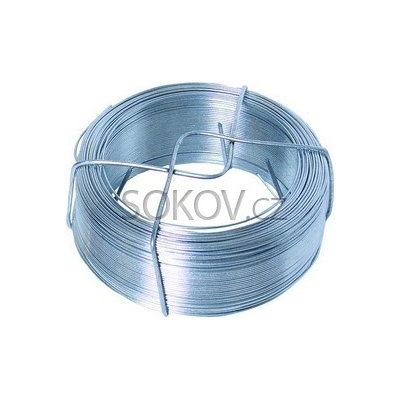 Drát vázací, 0,8 mm x 100 m, pozinkovaný