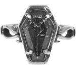 NNM пръстен Coffin With Flower - DZJZ032 прозрачен