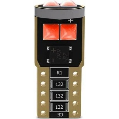 Rabel T10 W5W Canbus 6 smd 3030 červená