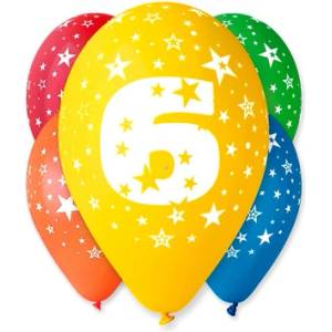 GoDan Цветни многобройни балони 5 броя - 6