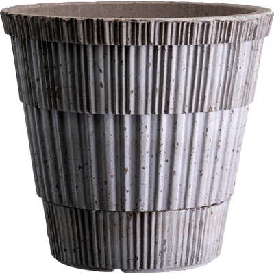 Bergs Potter Саксия Atlas 14 см сива (ATG14S)