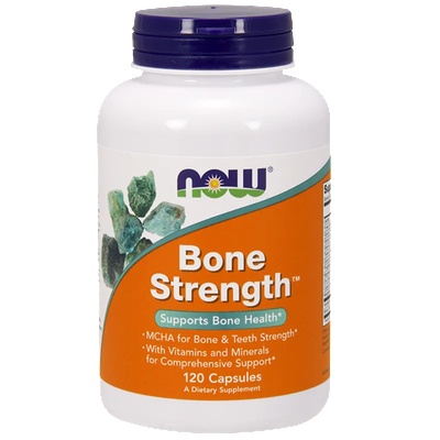 NOW НАУ ФУДС ДОБАВКА ЗА КОСТИТЕ 120 КАПС / now bone strength 120 caps