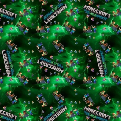 Teplákovina – Minecraft zelená
