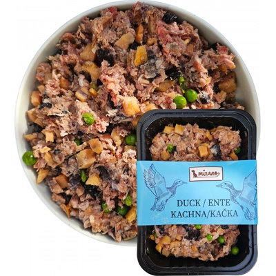 Mixáno Krabičkový Barf Kachna 500 g