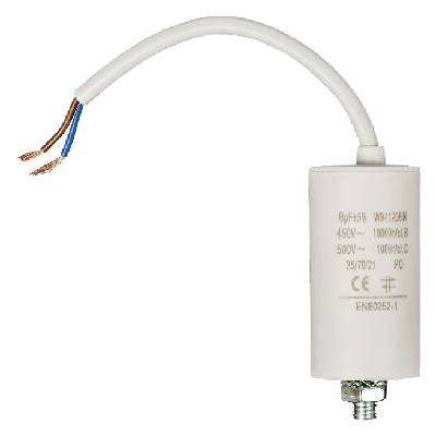 FIXAPART W9-11208N Rozběhový kondenzátor 8.0uf / 450 v + kabel