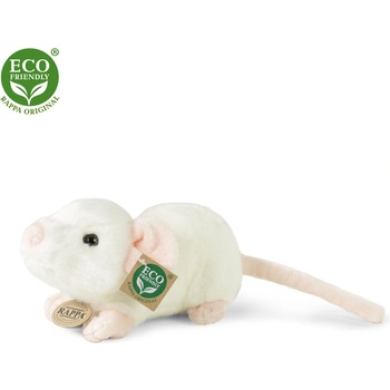 Rappa Плюшено Бяло мишле, стоящо, 21 см. , серия Еко приятели (966932)