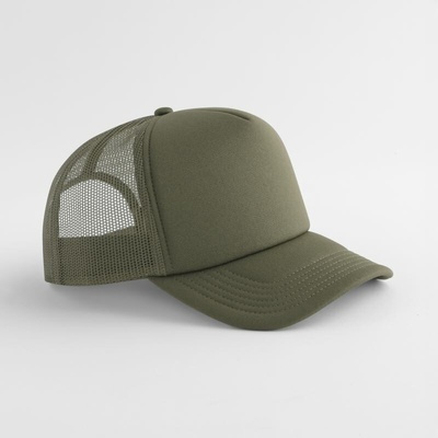Beechfield B 634R 5 panelová pěnová COT530634e1499-olive green Olivová