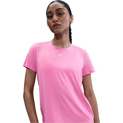 Nike Dri-FIT One Women's Standard Fit Short-Sleeve Top - Playful Pink