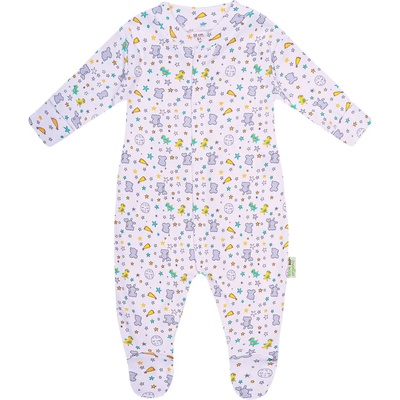 Bio Baby Бебешки гащеризон Bio Baby - 74 cm, 6-9 месеца, многоцветен (97220415)