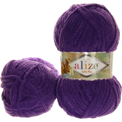 Alize Softy Plus 44 fialová