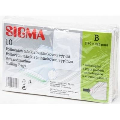 SIGMA Taška s bublinovou výplní B 140 x 225 mm 10 ks