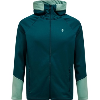 Peak Performance Мъжко поларено яке Peak Performance Rider Essentials Zip Hood Fleece jacket - Ponderosa Pine (005-6184-0511)
